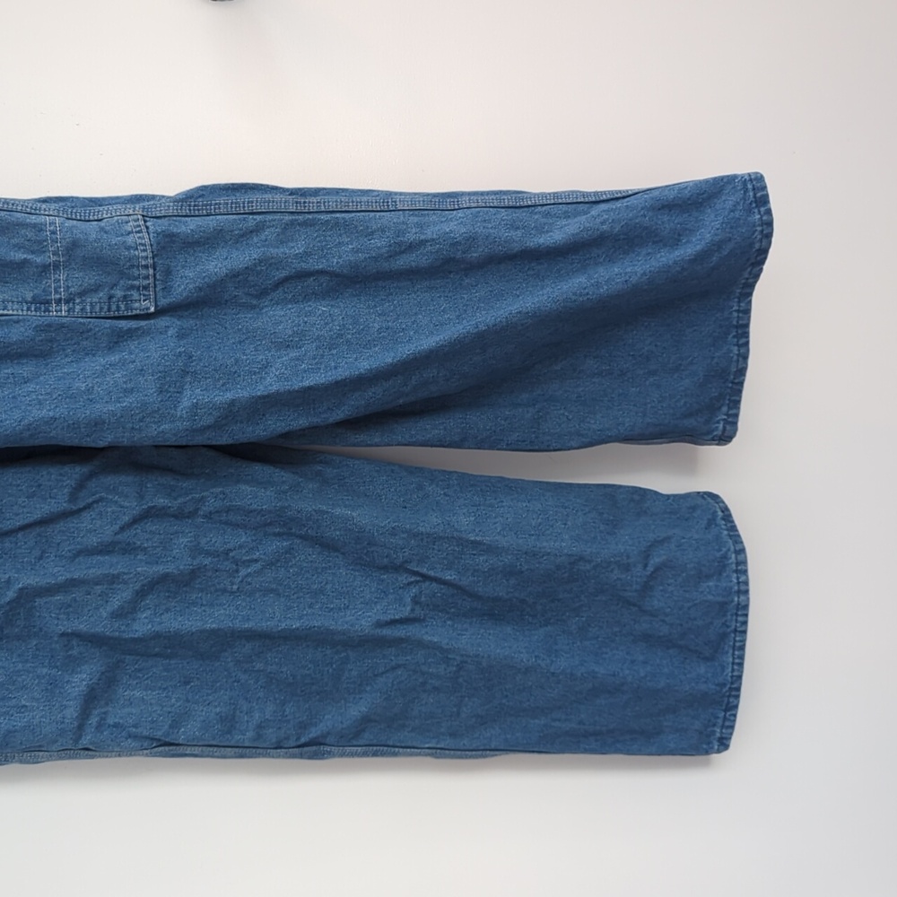 Vintage OshKosh Denim Jean Overalls Size 36x30 - Picture 8 of 11